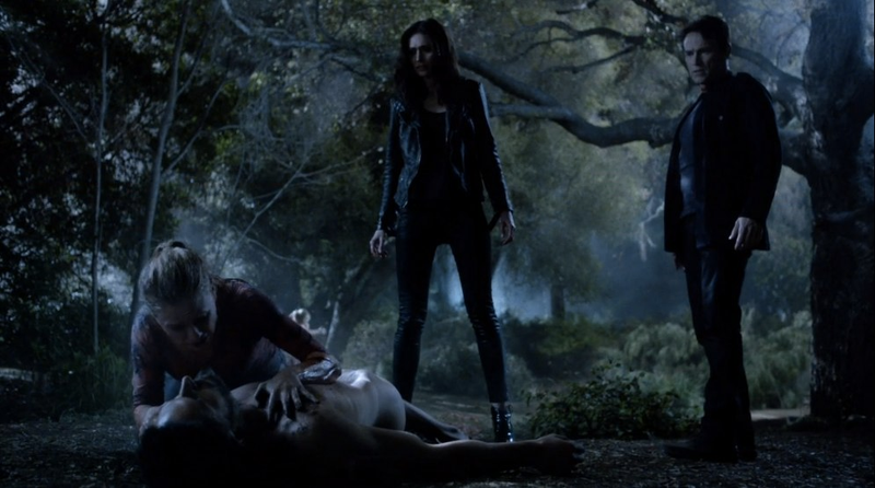 Illustration for article titled In True Blood, Everyone Is Naked And Crying And Dead In The Forest